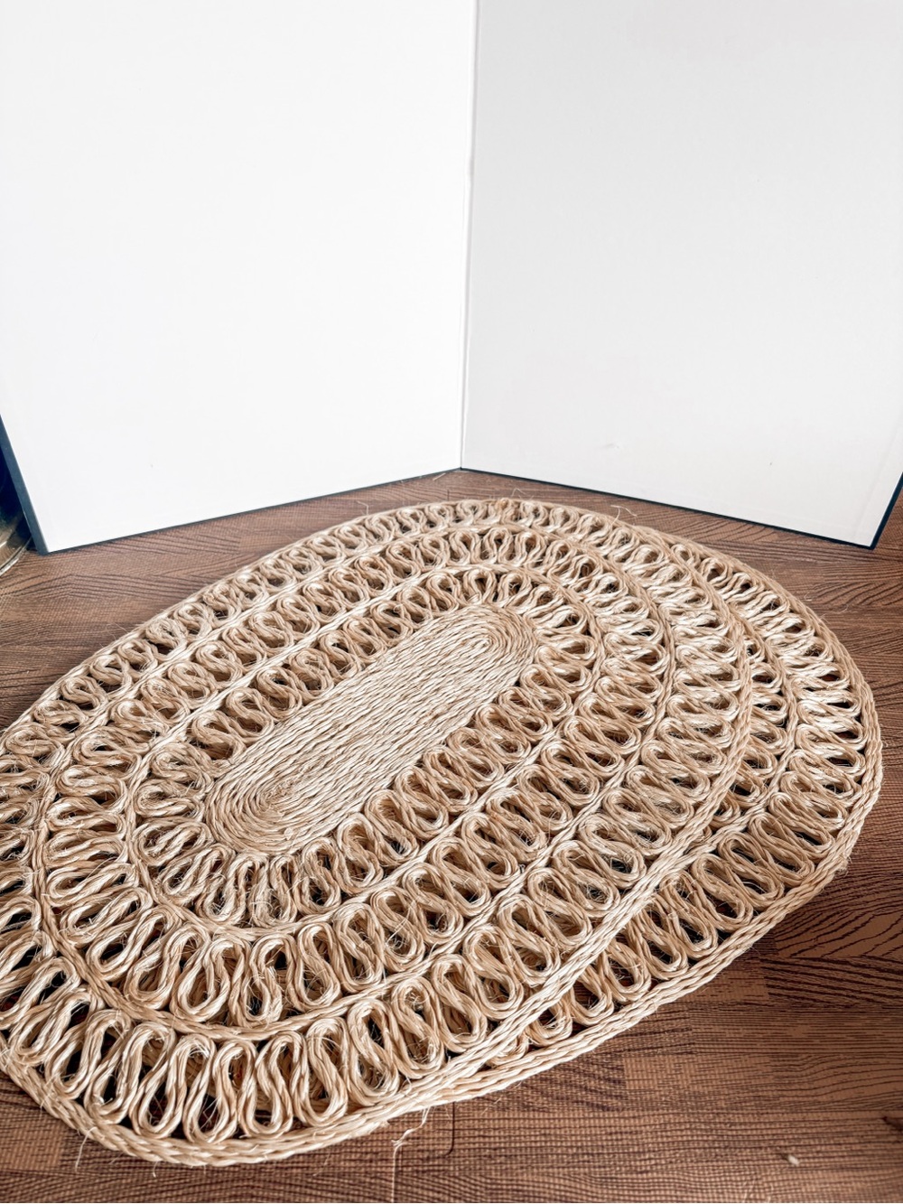 Natural Beige Woven Placemats (2)